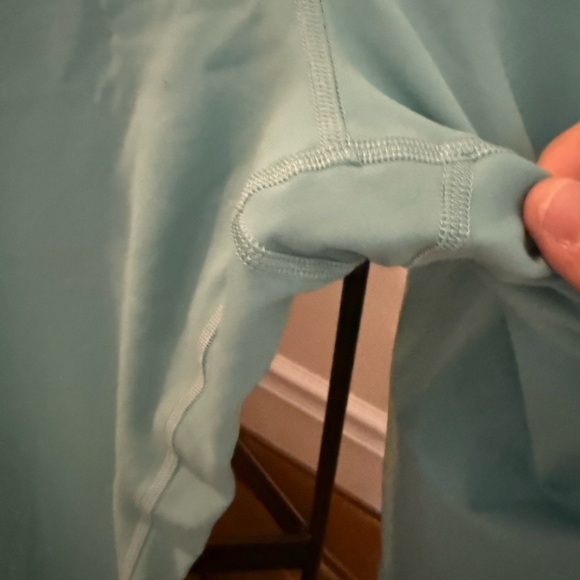 Women's Aqua Leggings - Picture 2 of 6